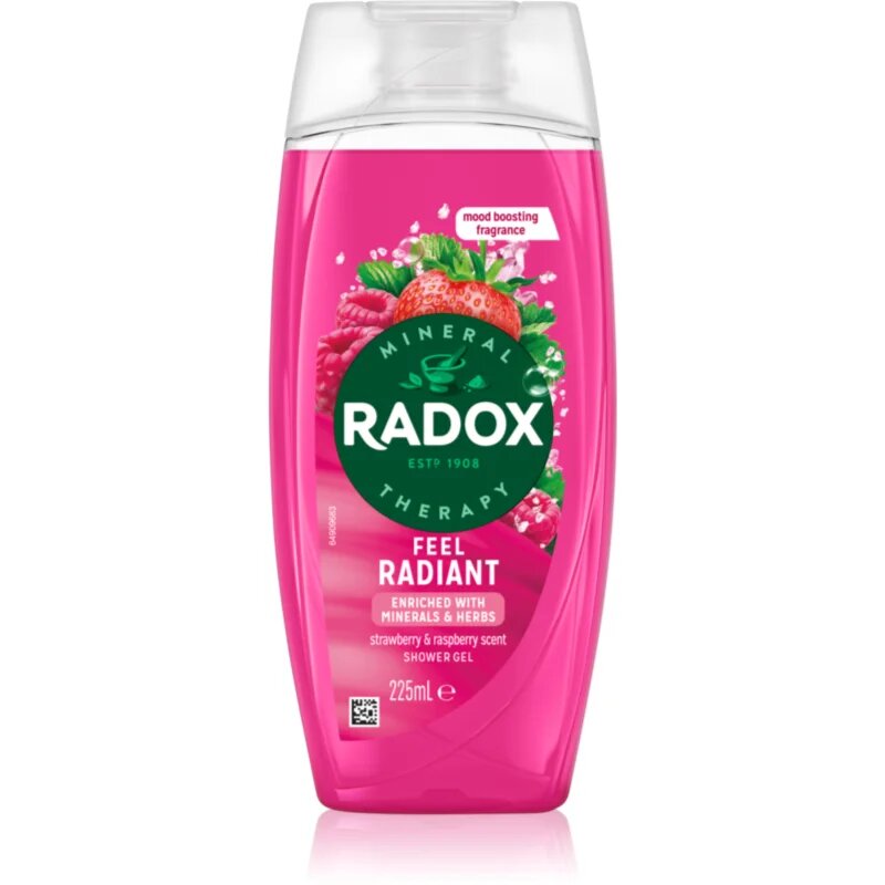 Radox Feel Radiant gel za prhanje 225 ml