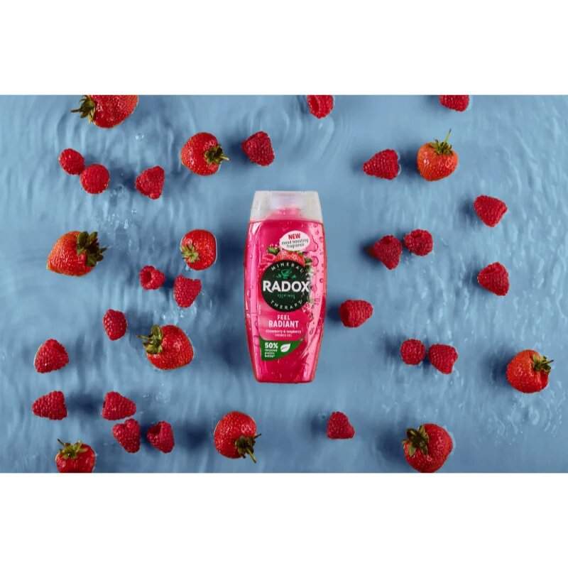 Radox Feel Radiant gel za prhanje 225 ml