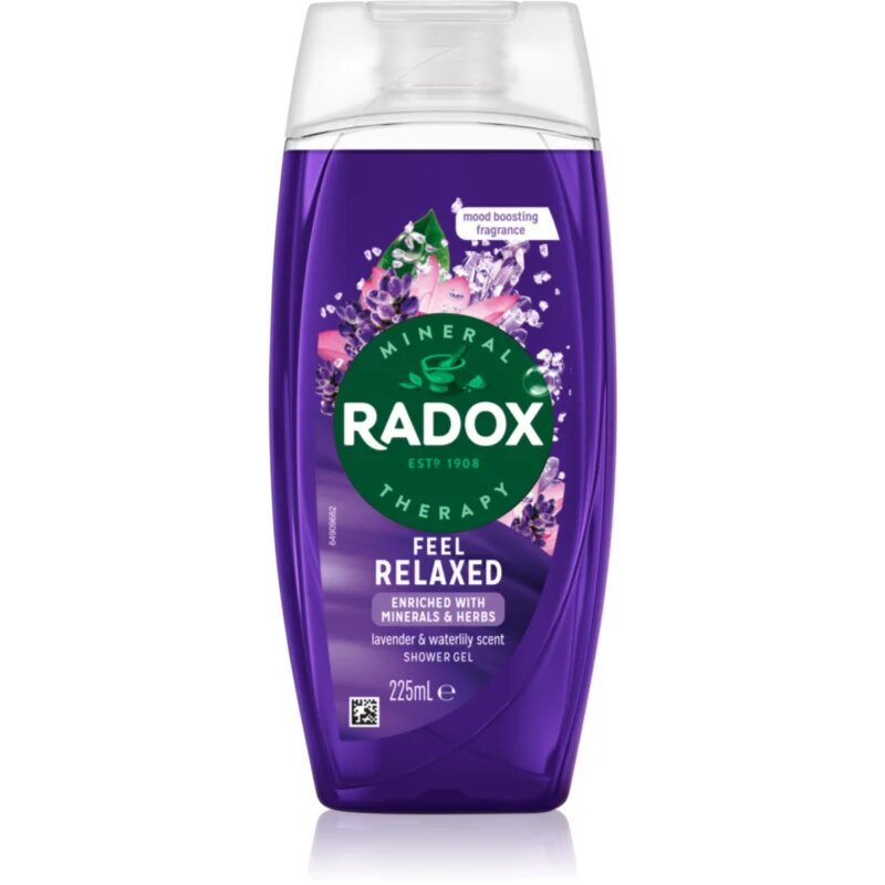 Radox Feel Relaxed gel za prhanje 225 ml