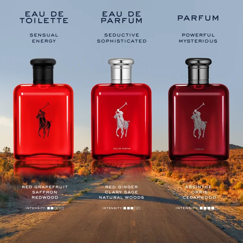 Ralph Lauren Polo Red parfumska voda za moške 75 ml