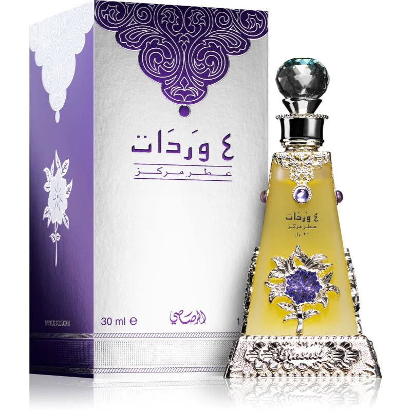 Rasasi Arba Wardat parfumirano olje uniseks 30 ml