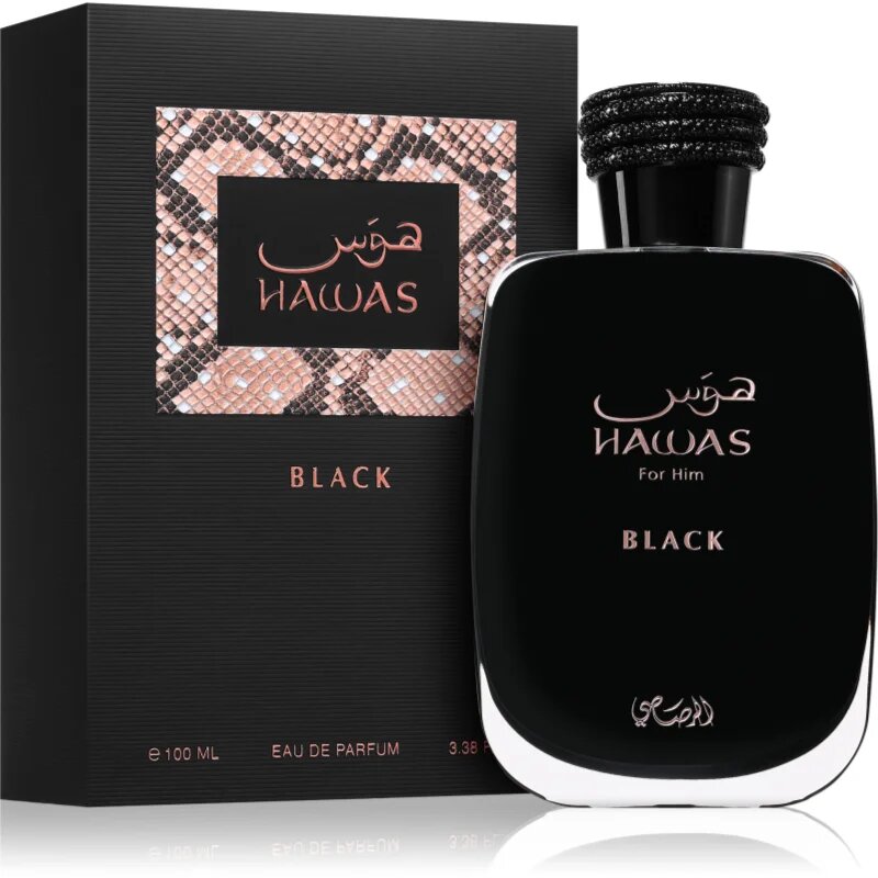 Rasasi Hawas Black parfumska voda za moške 100 ml