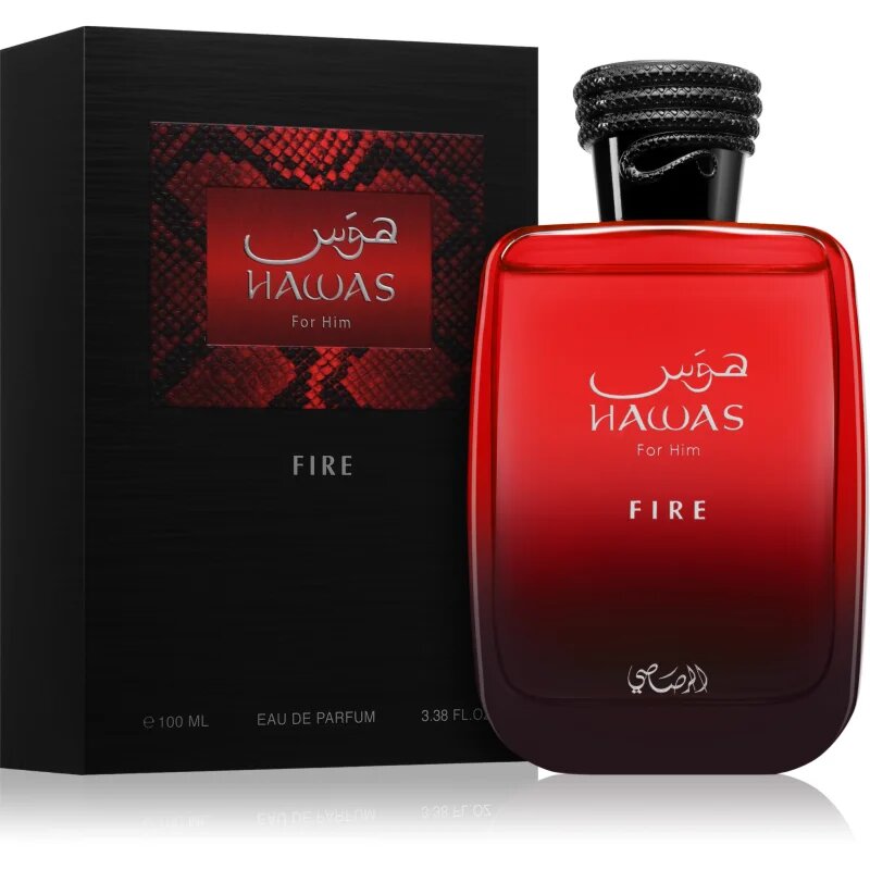 Rasasi Hawas Fire parfumska voda za moške 100 ml