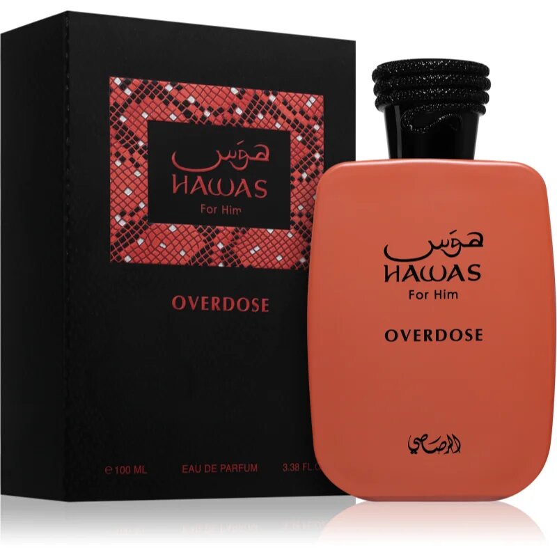 Rasasi Hawas Overdose parfumska voda za moške 100 ml
