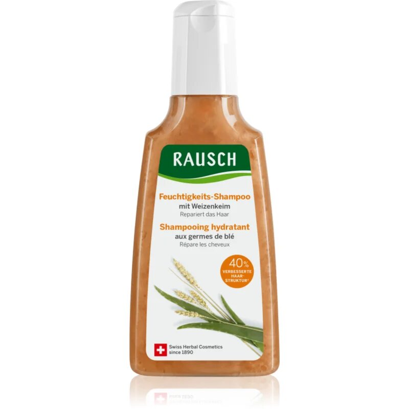 Rausch Moisturizing Shampoo With Wheatgerm vlažilni šampon 200 ml