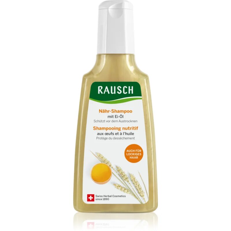 Rausch Nourishing Shampoo With Egg-Oil hranilni šampon za suhe lase 200 ml