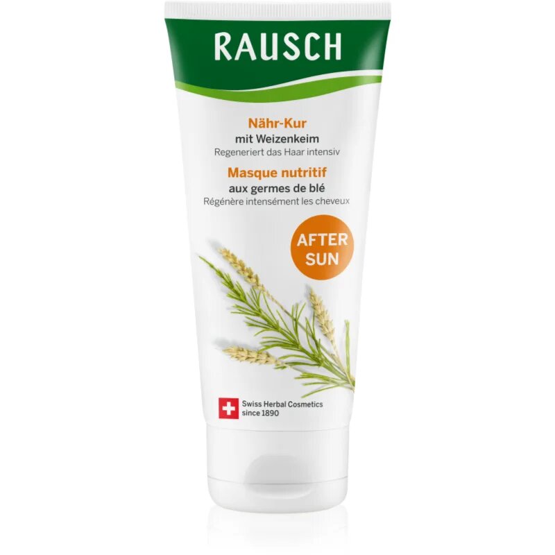 Rausch Nourishing Treatment With Wheatgerm balzam za poškodovane in od sonca obremenjene lase 100 ml