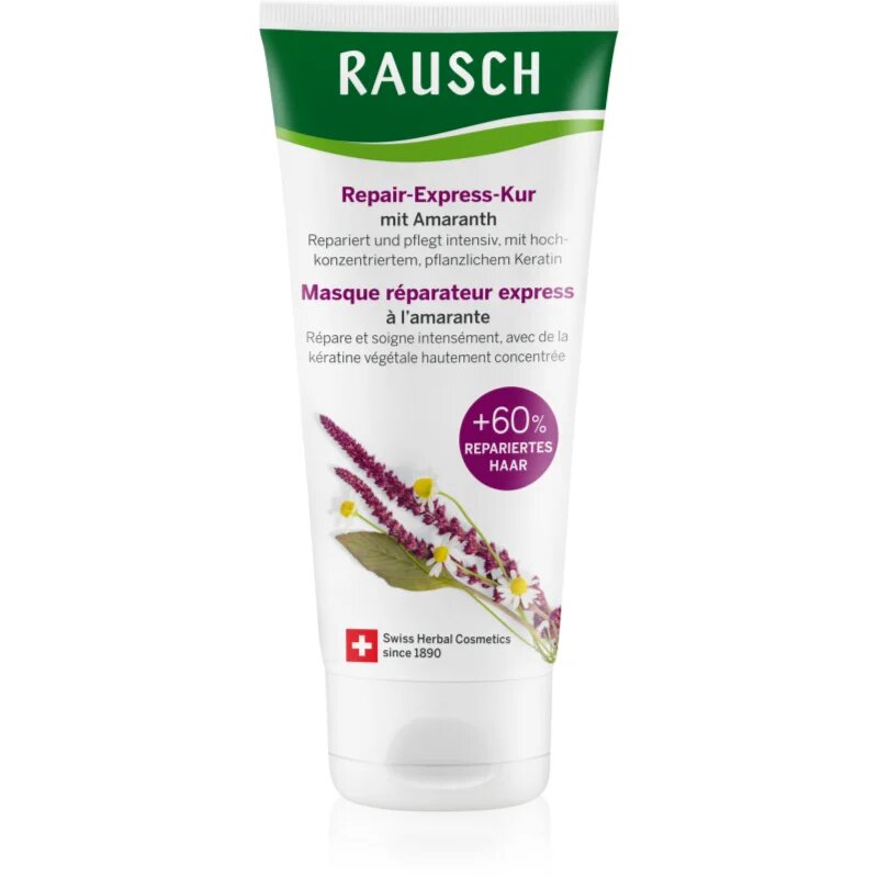 Rausch Repair Express Treatment With Amaranth regeneracijska maska za poškodovane lase 100 ml