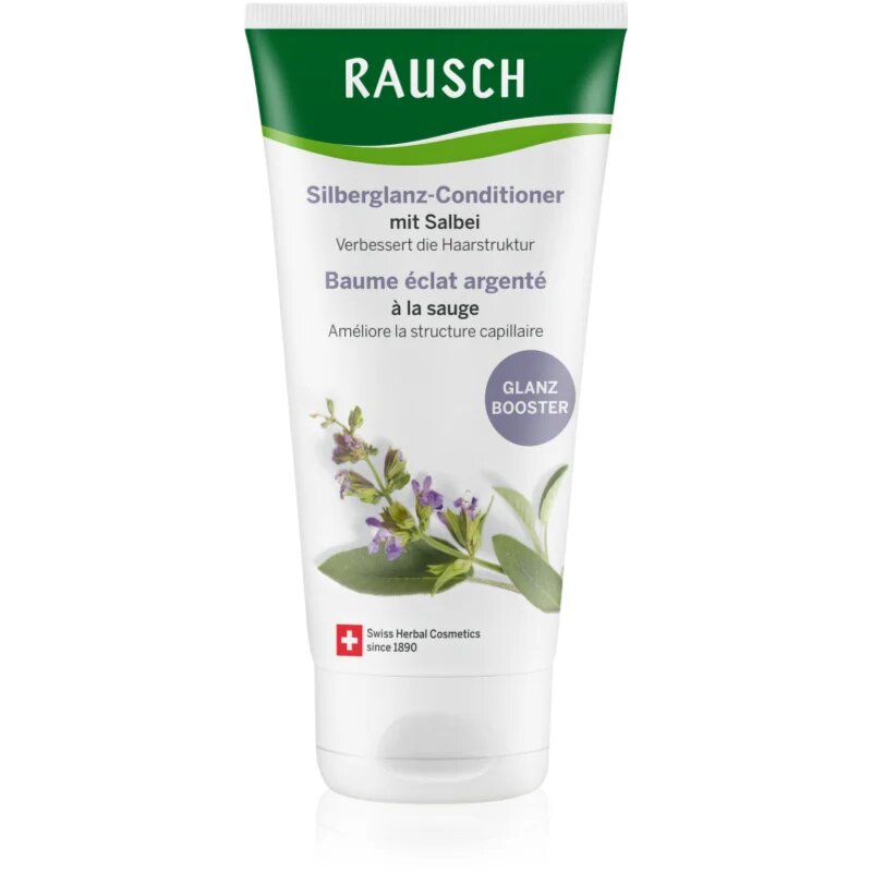 Rausch Silver-Shine Conditioner With Sage vijoličen balzam za nevtralne podtone kože 150 ml