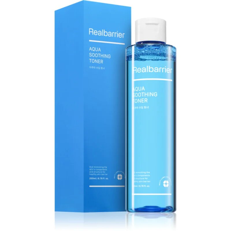 Real Barrier Aqua Soothing Toner vlažilni tonik za pomiritev kože 200 ml