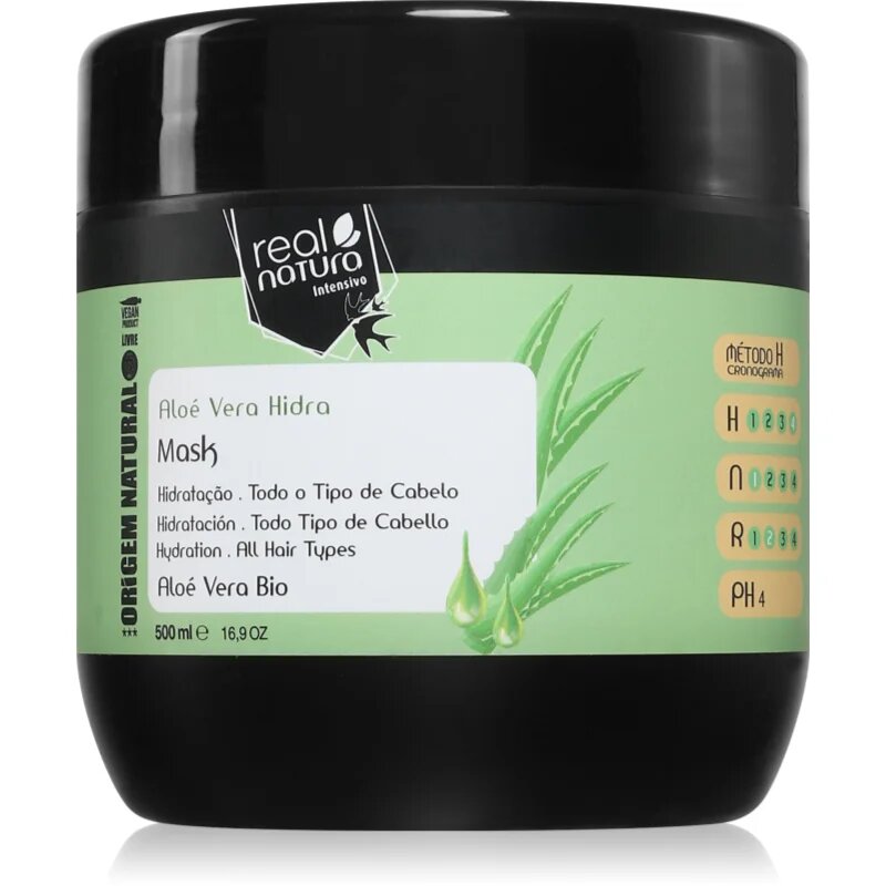 Real Natura Aloe Vera Hidra maska za lase 500 ml
