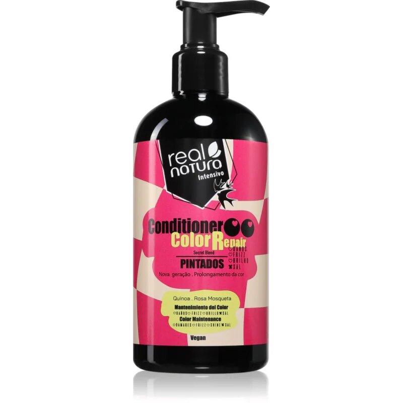 Real Natura Color Repair balzam za barvane lase 300 ml