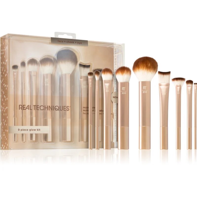 Real Techniques Au Naturale set čopičev 9 kos