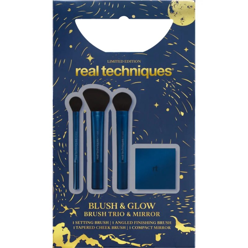 Real Techniques Holiday Blush & Glow set čopičev