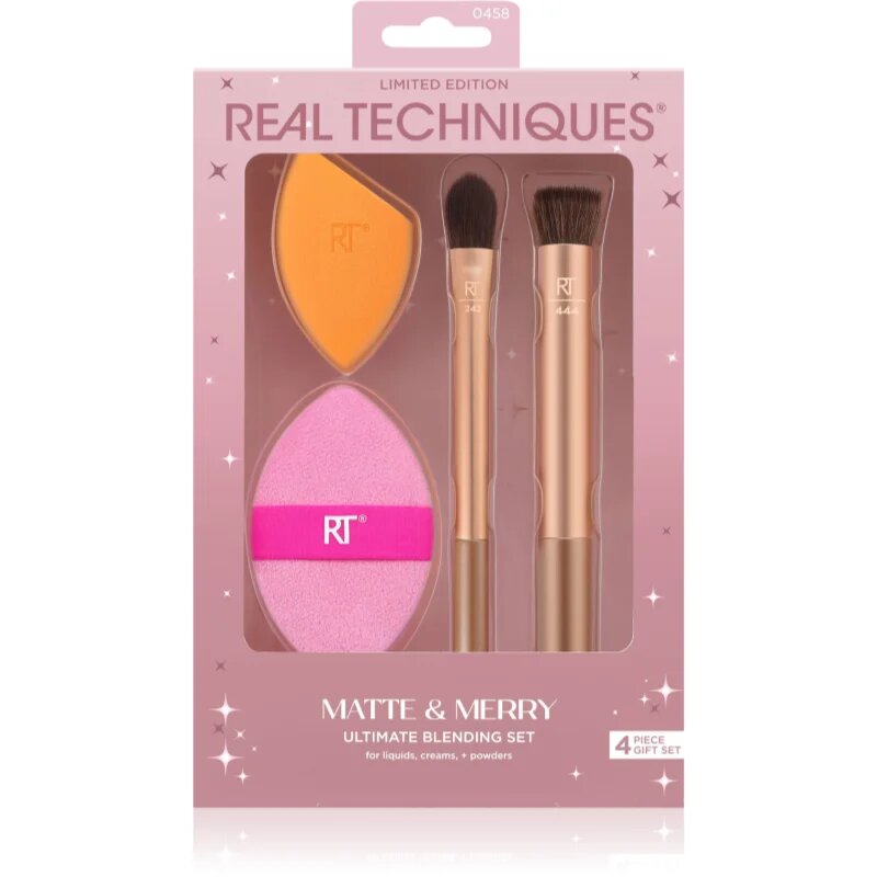 Real Techniques Matte&Merry Ultimated Blending Set set čopičev