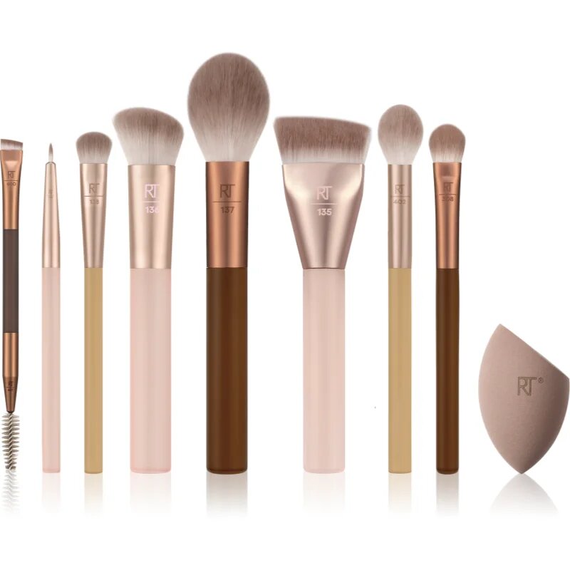 Real Techniques New Nudes All Angles Face Set set čopičev