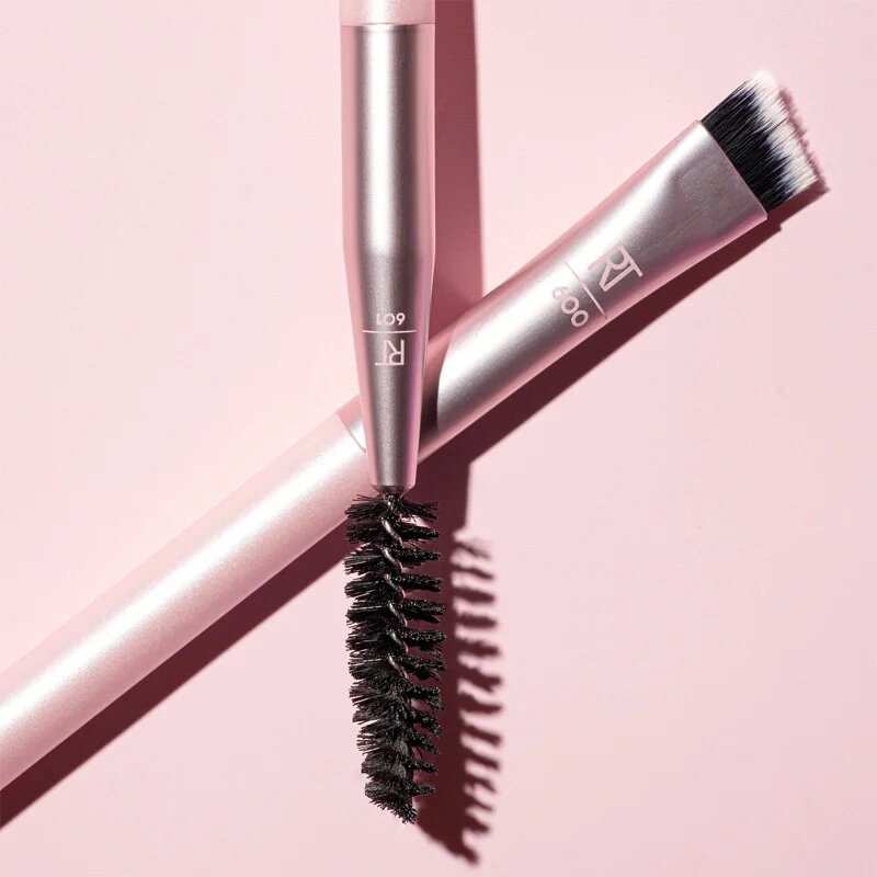 Real Techniques Original Collection Brow obojestranski čopič za obrvi 1 kos