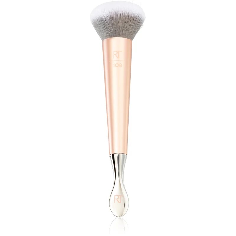 Real Techniques Skincare Primer okrogel čopič za make-up in podlago z žličko 1 kos