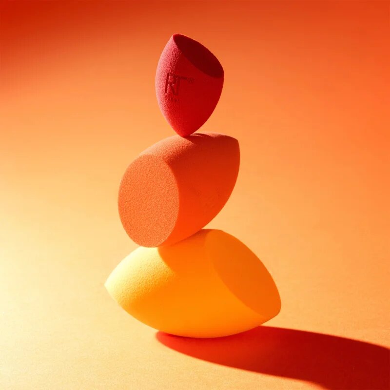 Real Techniques Solar Power Sponge Trio set aplikatorjev 3 kos