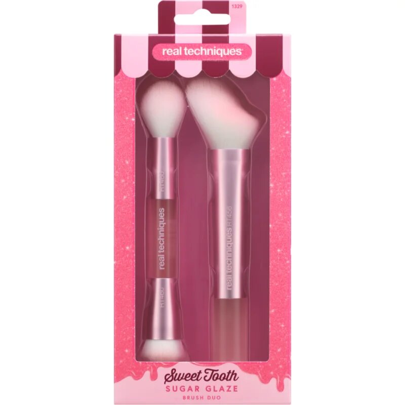 Real Techniques Sweet Tooth Sugar Glaze set čopičev za obraz