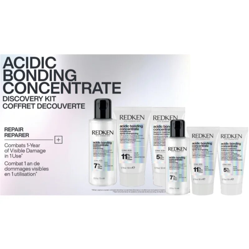 Redken Acidic Bonding Concentrate darilni set za poškodovane in barvane lase