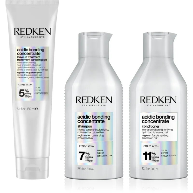 Redken Acidic Bonding Concentrate set za poškodovane lase