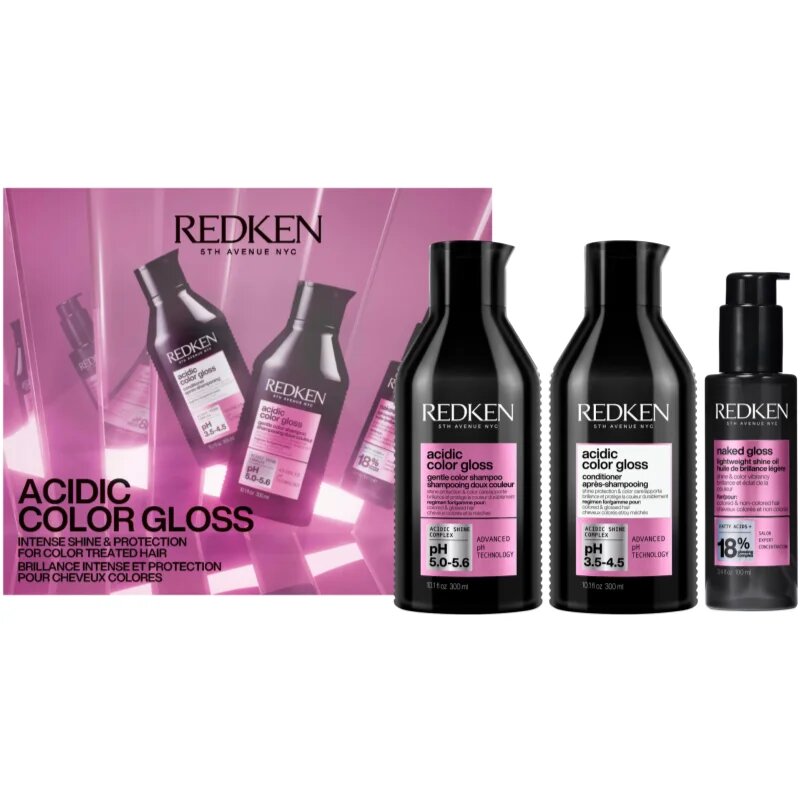 Redken Acidic Color Gloss darilni set za barvane lase