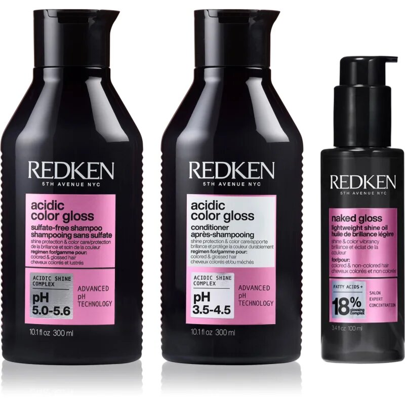 Redken Acidic Color Gloss set za zaščito barve