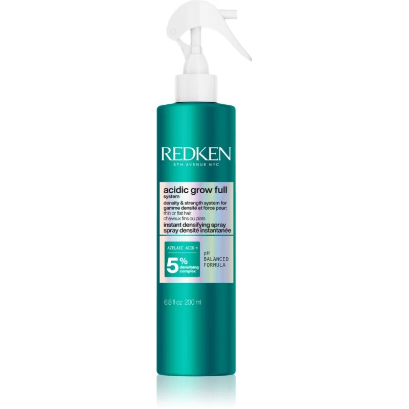 Redken Acidic Grow Full System Instant Densifying Spray pršilo za volumen za gostoto las 190 ml