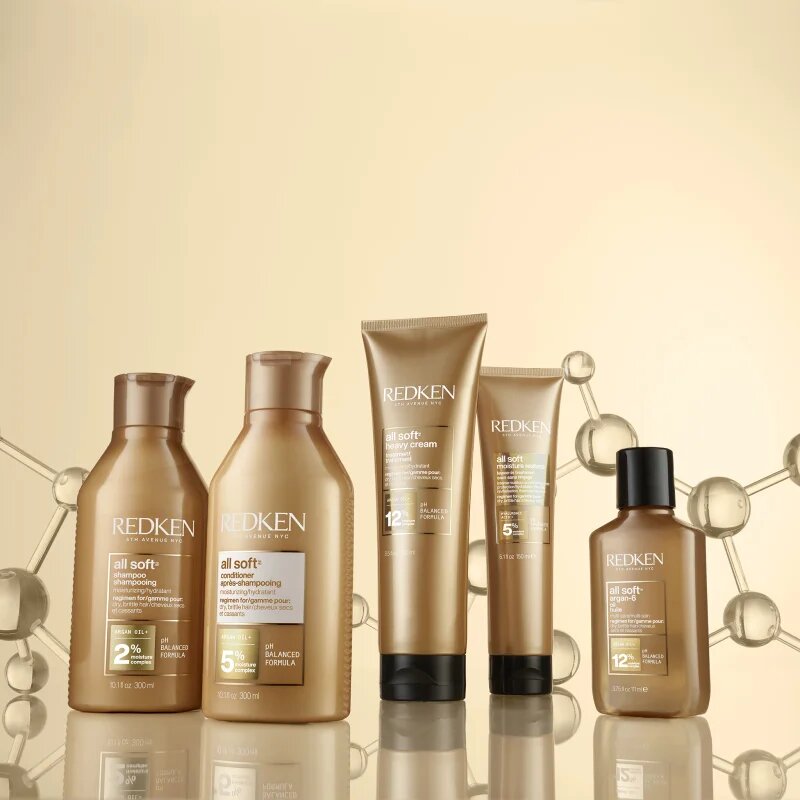 Redken All Soft hranilna krema za suhe in krhke lase 250 ml