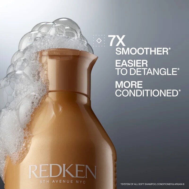 Redken All Soft hranilni šampon za suhe in krhke lase 300 ml