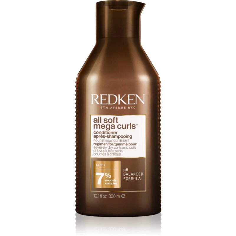 Redken All Soft Mega Curls balzam za valovite in kodraste lase 300 ml