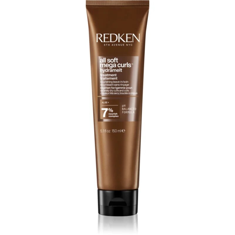 Redken All Soft Mega Curls gladilna krema za kodraste in neobvladljive lase 150 ml