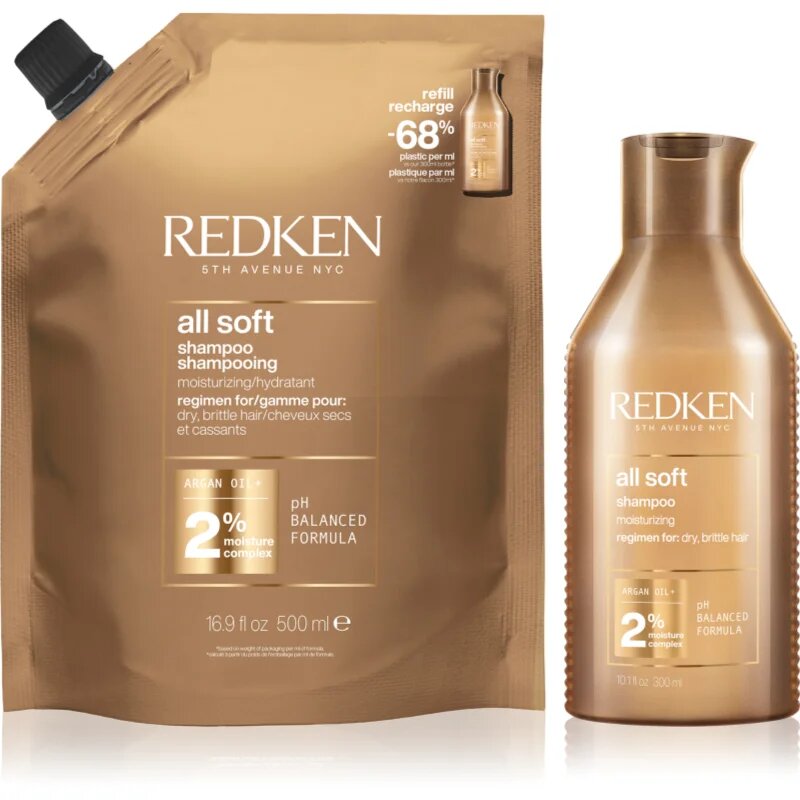 Redken All Soft ugodno pakiranje za suhe in krhke lase