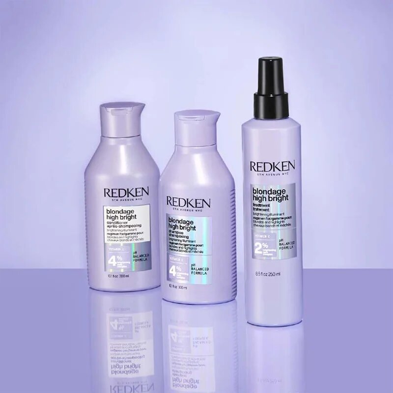 Redken Blondage High Bright osvetljevalni šampon za blond lase 300 ml