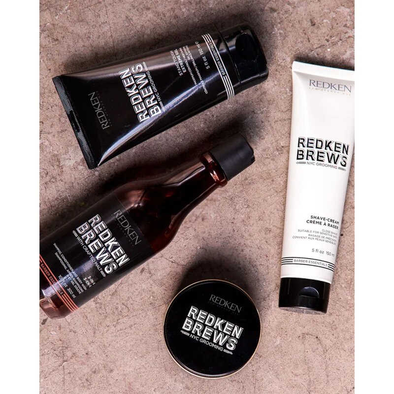 Redken Brews 3 v 1 šampon balzam in gel za prhanje 300 ml
