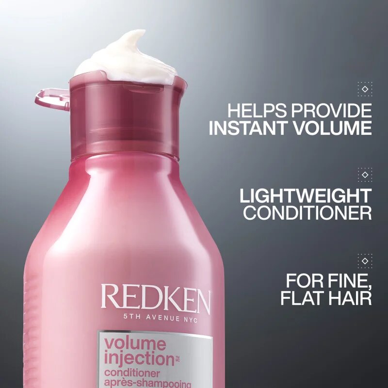 Redken Volume Injection balzam za volumen za tanke lase 300 ml