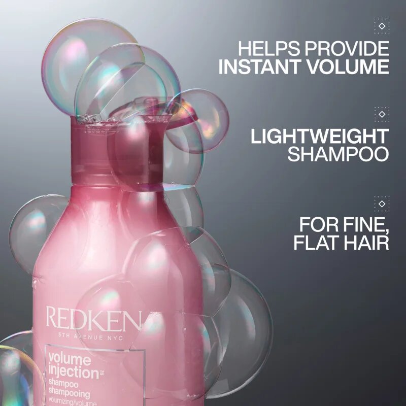 Redken Volume Injection šampon za volumen za tanke lase 300 ml
