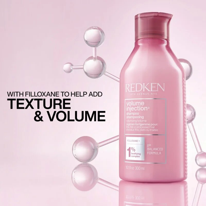 Redken Volume Injection šampon za volumen za tanke lase 300 ml