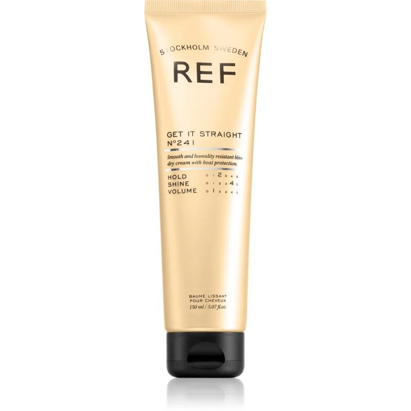 REF Get It Straight N°241 krema za glajenje proti krepastim lasem 150 ml