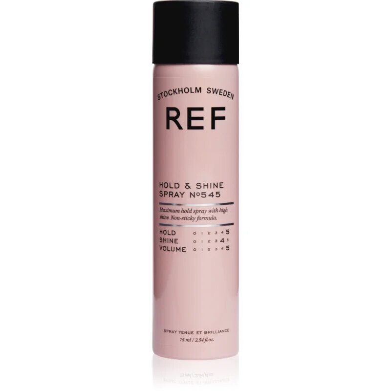 REF Hold & Shine Spray N°545 lak za lase s sijajem 75 ml