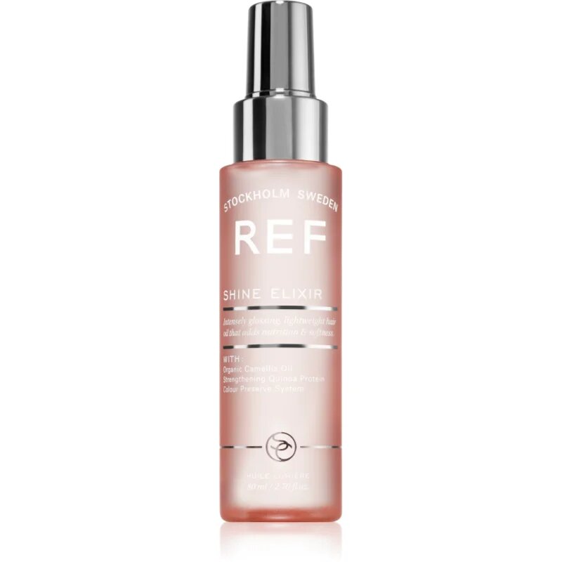 REF Shine Elixir eliksir za ekstra sijaj in mehkobo las 80 ml