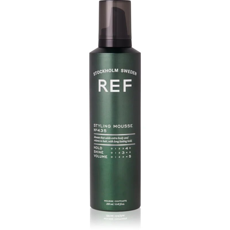 REF Styling Mousse luksuzna pena za volumen za dolgotrajno učvrstitev 250 ml