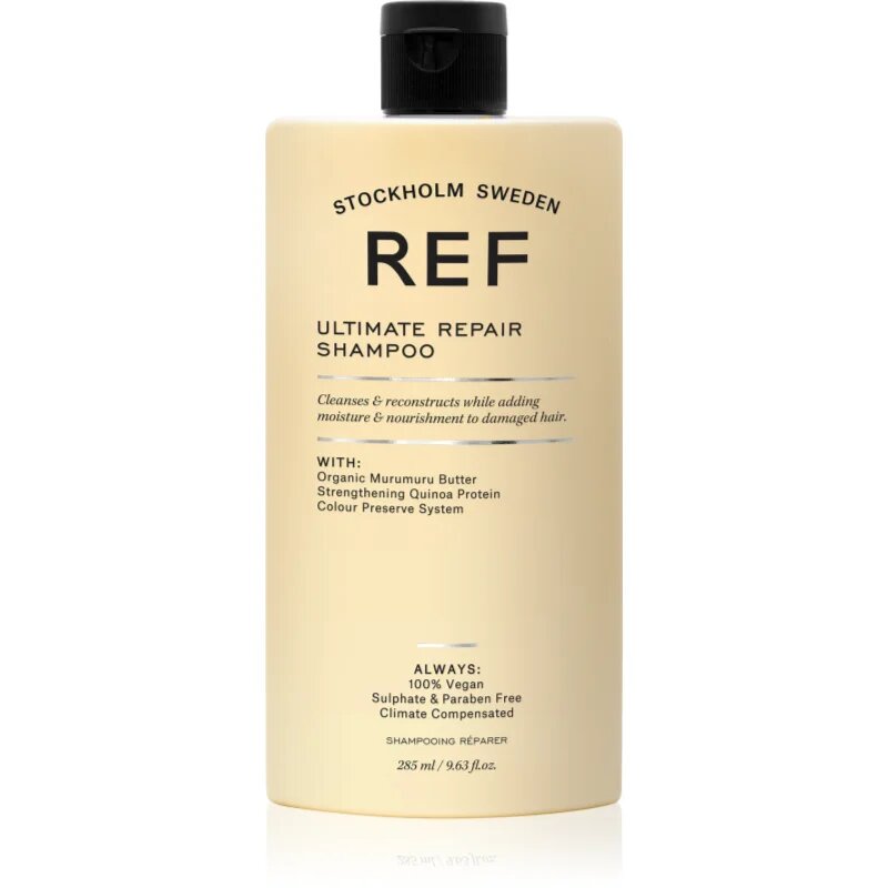 REF Ultimate Repair Shampoo šampon za kemično obdelane in mehanično obremenjevane lase 285 ml