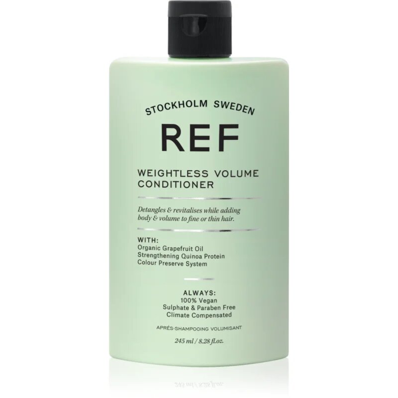 REF Weightless Volume Conditioner balzam za fine in tanke lase za volumen od korenin 245 ml