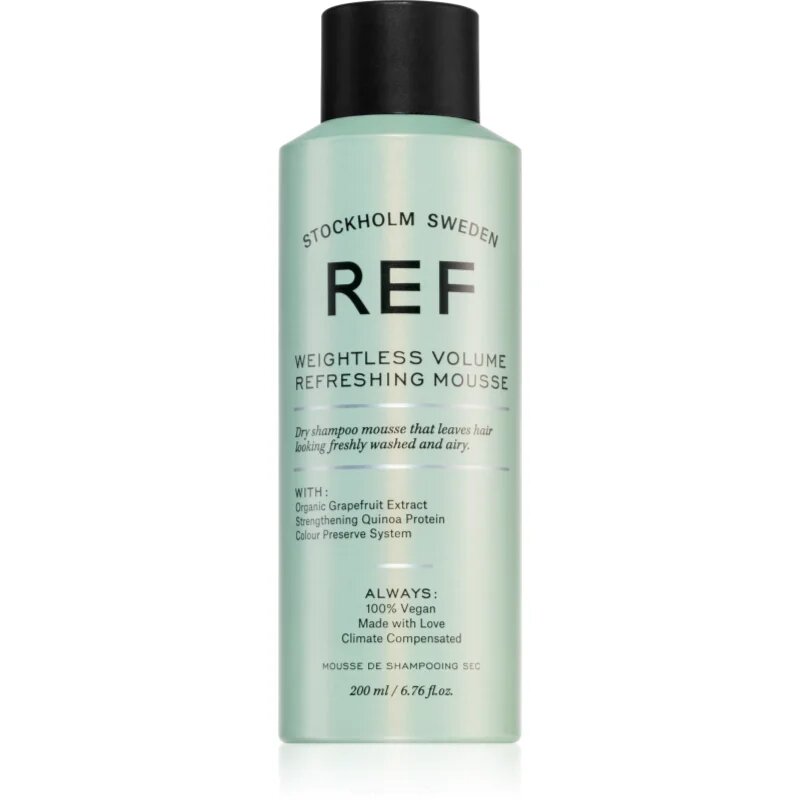 REF Weightless Volume reshing Mousse penasti suhi šampon za volumen 200 ml