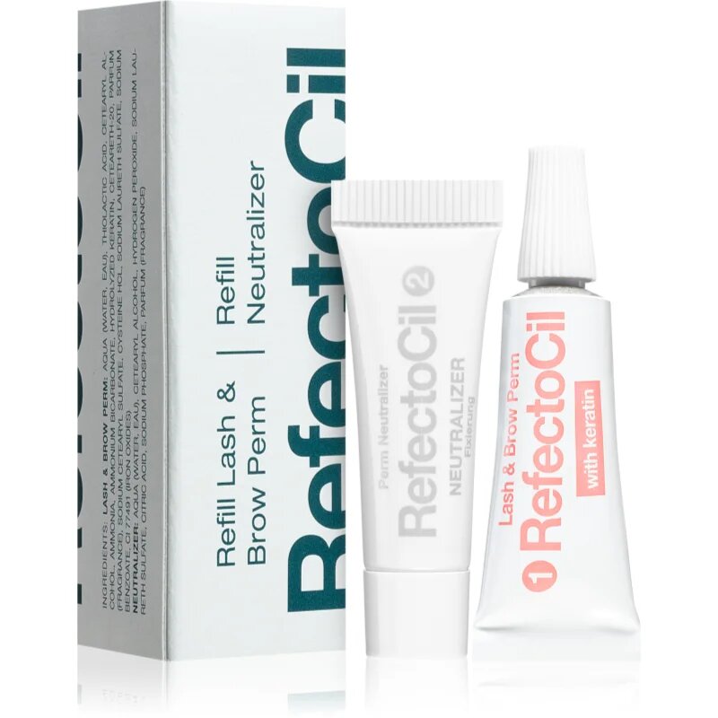 RefectoCil Eyelash Lift trajna ondulacija s keratinom nadomestno polnilo 2x35 ml