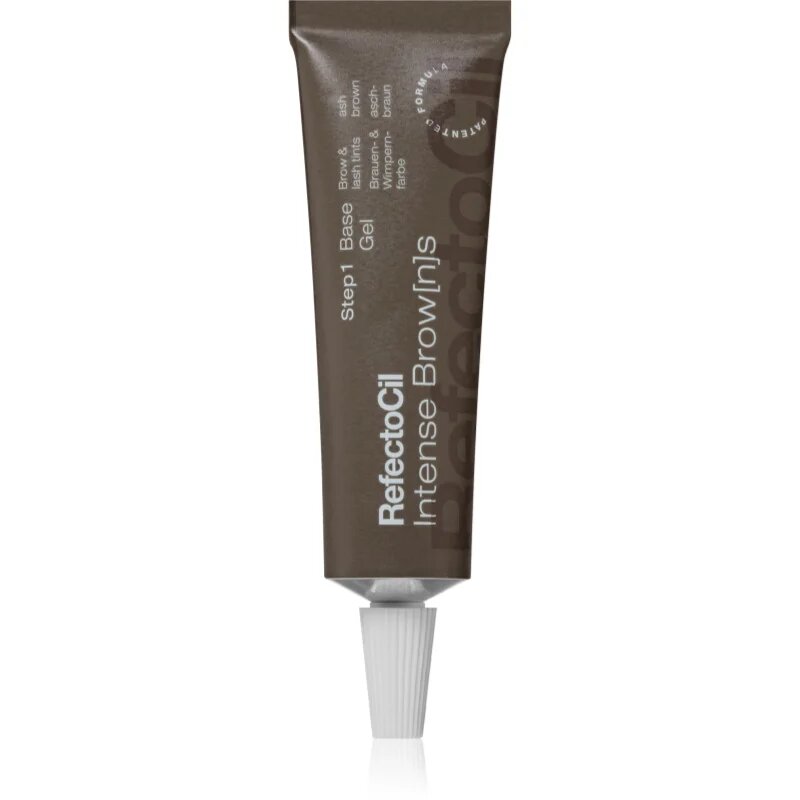 RefectoCil Intense Brow[n]s Base Gel barva za obrvi in trepalnice z gelasto teksturo odtenek Ash Brown 15 ml