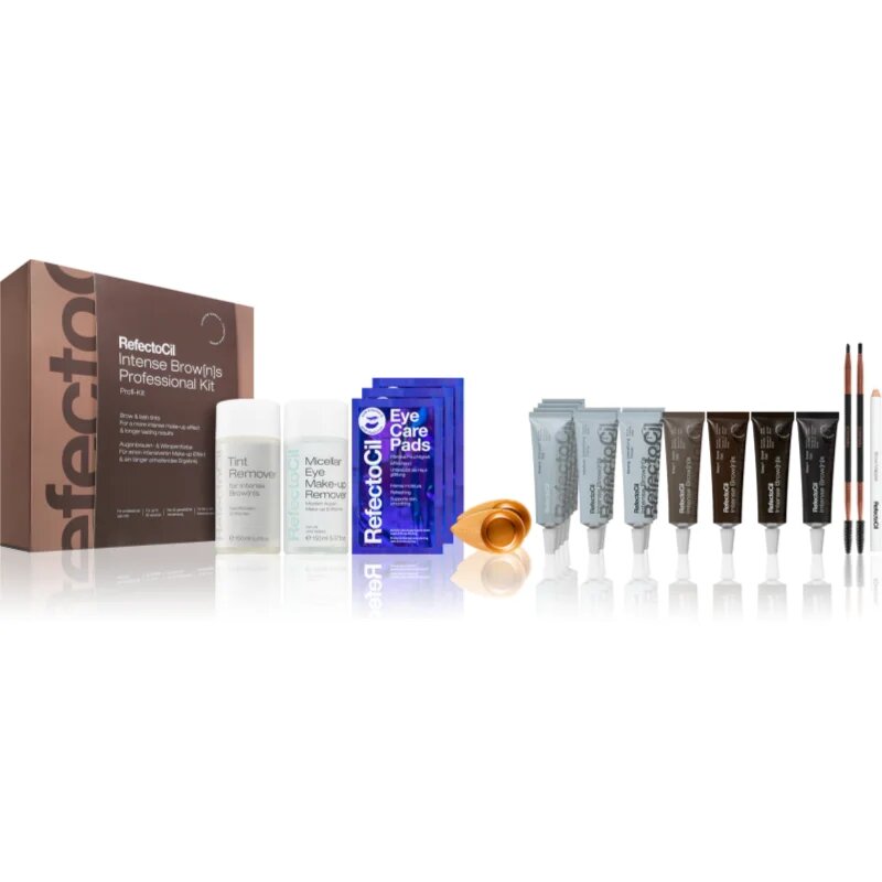 RefectoCil Intense Brow[n]s Professional Kit set za barvanje trepalnic in obrvi