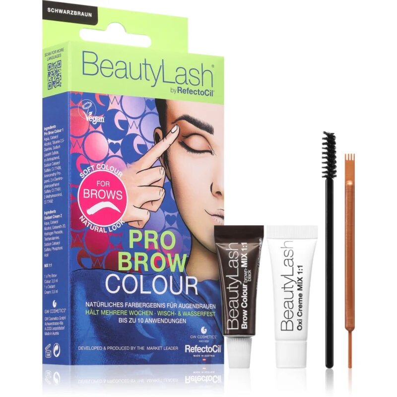 RefectoCil Pro Brow Colour barva za obrvi odtenek Blackbrown 1 kos